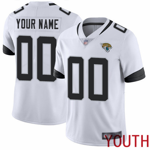 Limited White Youth Road Jersey NFL Customized Football Jacksonville Jaguars Vapor Untouchable